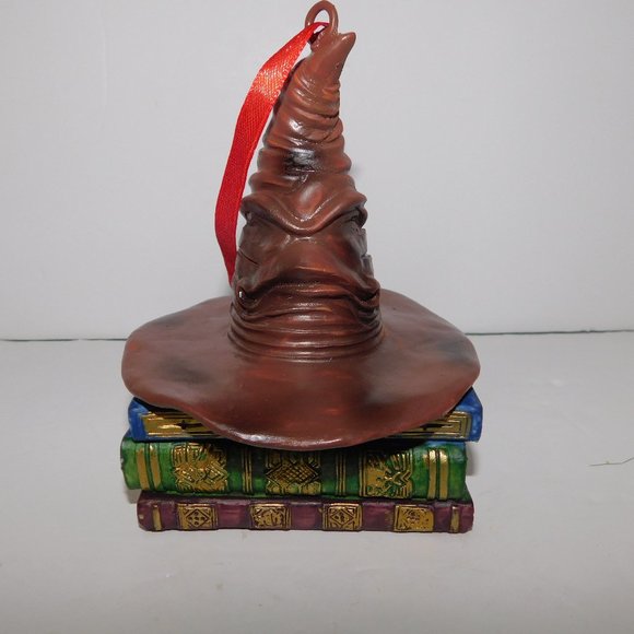 Harry Potter 5" Sorting Hat Talking Christmas Tree Ornament Ravenclaw - Picture 1 of 5